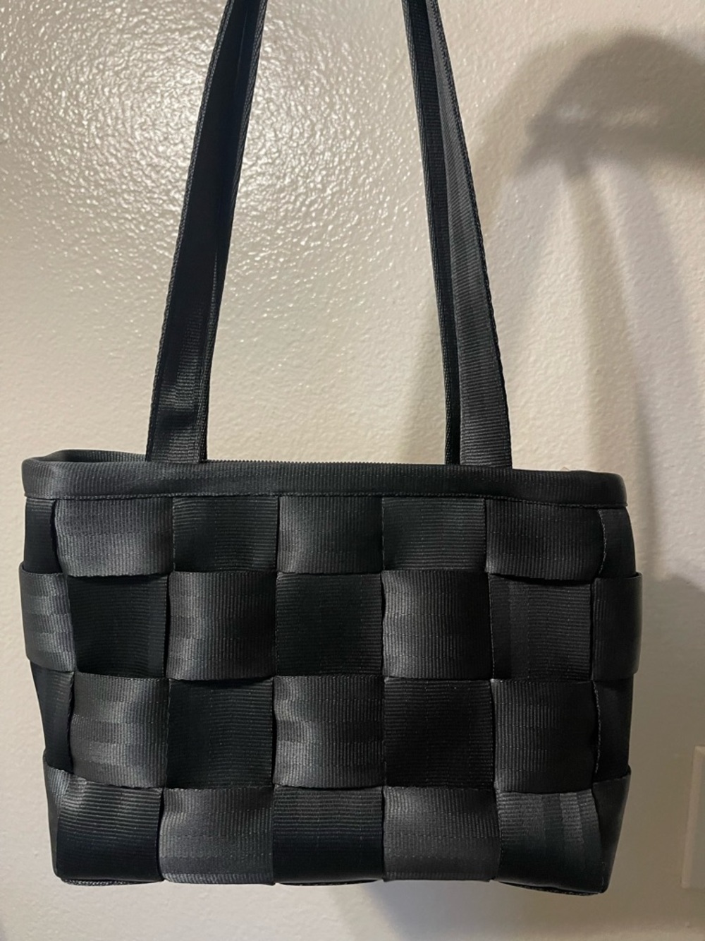 Harley-Davidson Black Woven Shoulder Bag